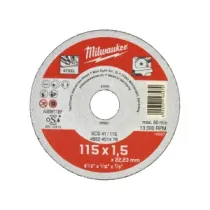 Milwaukee Tarcze tnące do metalu Thin - seria Contractor SCS 41 / 115 x 1,5 x 22 mm Seria Contractor - 1 szt. 4932451476