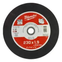 Milwaukee Tarcze tnące do metalu Thin - seria Contractor SCS 41 / 230 x 1,9 x 22 mm Seria Contractor - 1 szt. 4932451480