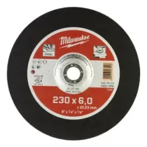 Milwaukee Tarcze szlifierskie Metal - seria Contractor SG 27 / 230 x 6 x 22 mm Seria Contractor - 1 szt. 4932451483