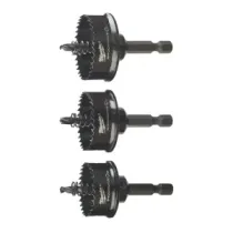 Milwaukee Shockwave Holesaws Zestaw pił otwornic Shockwave 22 / 29 / 35 mm 49224800