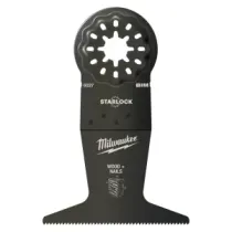 Milwaukee ostrza wielofunkcyjne Starlock Wood & Nails Bi-Metal 65 mm ostrze zanurzeniowe - 1 szt. 48906027