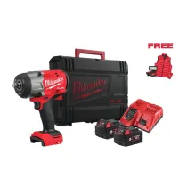 Milwaukee M18 FHIWF2F12MC-502X Klucz udarowy 18V 2034Nm w walizce + 2x5,0ah + ładowarka + Lampa ALIS + Bezrękawnik 4933499452