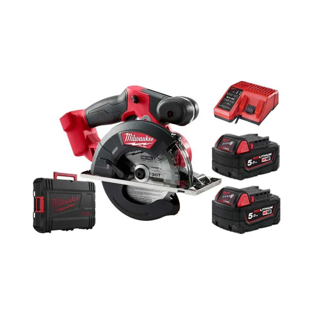 Milwaukee M18 FMCS-502X FUEL™ - Pilarka Tarczowa do Metalu 150mm z Akumulatorami i Ładowarką - Sanpro.net