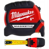 Milwaukee Miara zwijana taśma miernicza magnetyczna 8 m - 26 stóp / 27 - 1 szt. 4932464603
