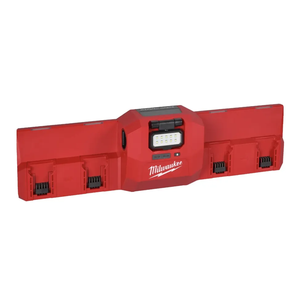 Milwaukee M12-18 GBC4 M12™ - M18™ Ładowarka wieloportowa Gangbox