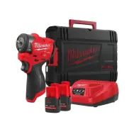 Milwaukee M12 FSCIWF38-252X FUEL™ - Subkompaktowy Klucz Udarowy ⅜″