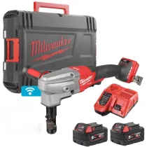 Milwaukee M18 FNB35-502X FUEL™ Nożyce do blachy 3.5 mm - Zestaw