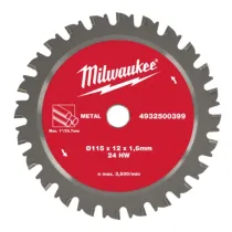 Milwaukee FPCSB 115x12x1.6/24HW Tarcza do przecinarek M18 FPCS