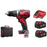 Milwaukee M18 BDD-402X Wiertarko-wkrętarka 18V 2x4.0Ah | SanPro.Net
