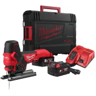 Milwaukee M18 FBJS-502X FUEL™ - Wyrzynarka z 2x5.0Ah Akumulatorami i Ładowarką - Sanpro.net