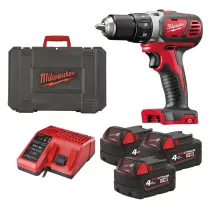 Milwaukee M18 BDD-403C - Kompaktowa Wiertarko-Wkrętarka 18V | SanPro.Net