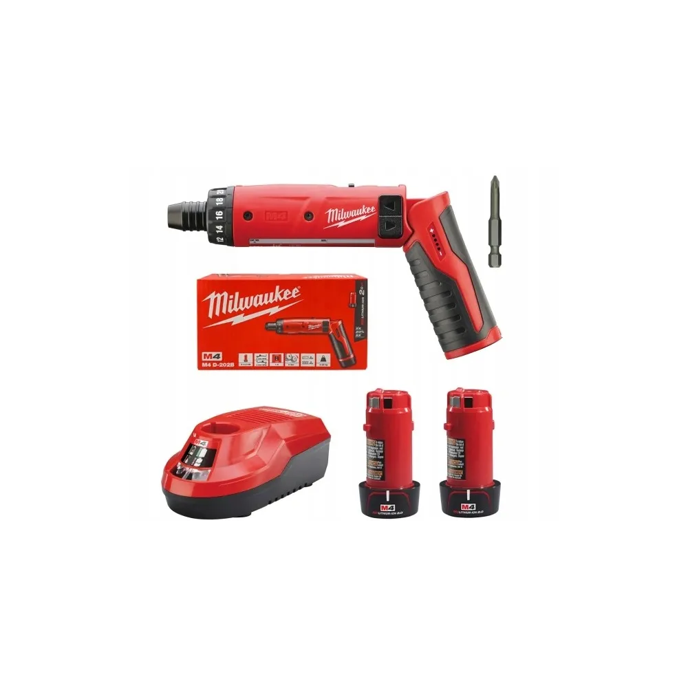 Milwaukee M4D-202B M4™ Wiertarko-wkrętarka akumulatorowa 4933440475 | SanPro.Net