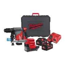 Milwaukee M18 ONEFHXDEL-552C FUEL SDS-Plus 26 mm – młotowiertarka z odsysaczem | SanPro.net