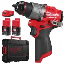 Milwaukee M12 FPD2-202X FUEL™ – subkompaktowa wiertarko-wkrętarka udarowa 12V 37Nm z 2x2,0Ah i walizką | SanPro.Net