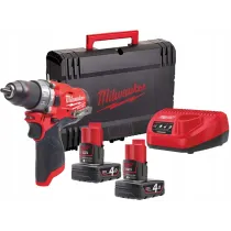 Milwaukee M12 FPD2-402X FUEL™ 12V 45Nm 2×4,0Ah + ładowarka w walizce | SanPro.Net