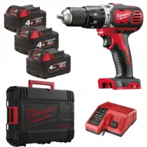 Milwaukee M18 BPD-403C - wiertarko-wkrętarka udarowa | Zestaw | SanPro