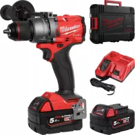 Milwaukee M18 FDD3-502X wiertarko-wkrętarka 18V 158Nm + 2x5,0Ah + ładowarka | Sanpro.net