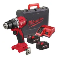 Milwaukee M18 BLDDRC-402C kompaktowa wiertarko-wkrętarka 18V 60,5Nm + 2x4,0Ah + ładowarka | Sanpro.net