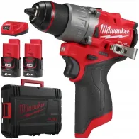 Milwaukee M12 FDD2-202X FUEL™ subkompaktowa wiertarko-wkrętarka 12V 37Nm + 2x2,0Ah + ładowarka | Sanpro.net