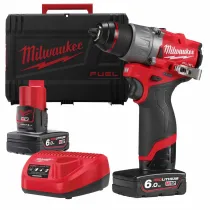 Milwaukee M12 FDD2-602X FUEL™ subkompaktowa wiertarko-wkrętarka 12V 45Nm + 2x6,0Ah + ładowarka | Sanpro.net