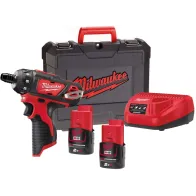 Milwaukee M12 BD-202C subkompaktowa wiertarko-wkrętarka 12V 2×2,0Ah | SanPro.Net