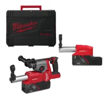 Milwaukee M18 FHACDDE-0C FUEL™ Młotowiertarka SDS-Plus z Odsysaczem