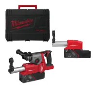 Milwaukee M18 FHACDDE-0C FUEL™ Młotowiertarka SDS-Plus z Odsysaczem