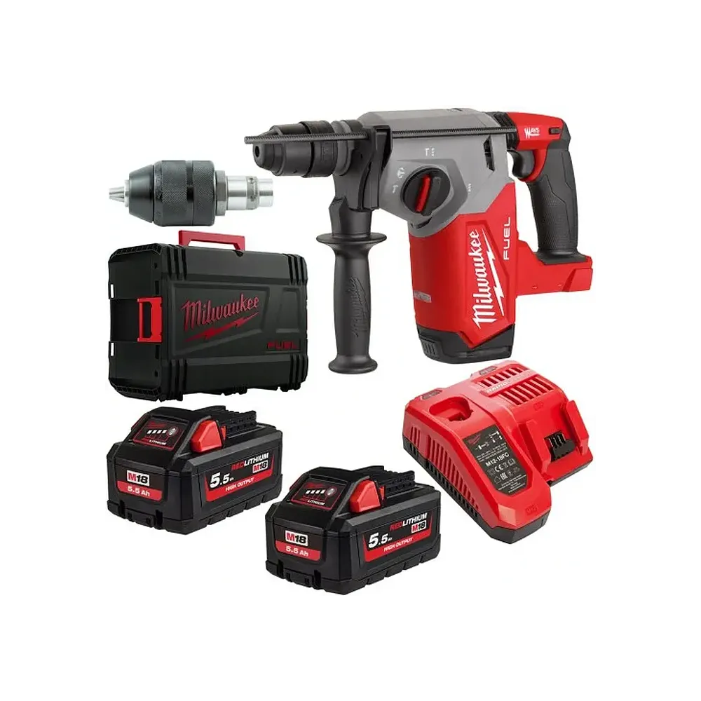 Milwaukee M18 FHX-552X młotowiertarka SDS-Plus 2,5 J 18V z walizką | SanPro.Net