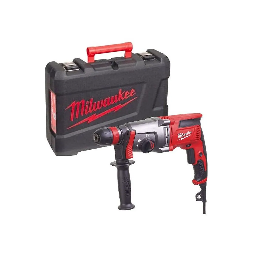 Milwaukee PH 26 TX młotowiertarka SDS-Plus 26 mm 2,4 J 800W z walizką | SanPro.Net