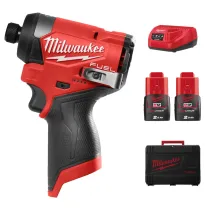 Milwaukee M12 FID2-202X FUEL™ subkompaktowa zakrętarka 12V 170 Nm z 2 akumulatorami | SanPro.Net