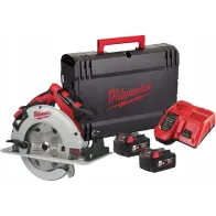 Milwaukee M18 BLCS66-502X Bezszczotkowa pilarka tarczowa 190 mm 66 mm 18V 2x5,0 Ah + ładowarka | SanPro.Net