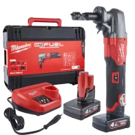 Milwaukee M12 FNB16-402X FUEL™ Nożyce do blachy 1.6 mm 12V + 2x4,0ah + ładowarka w walizce 4933479619
