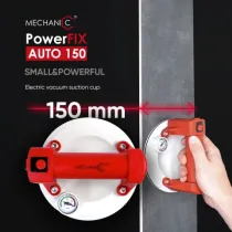 Mechanic PowerFix 150 auto — przyssawka próżniowa z manometrem