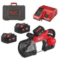 Milwaukee M18 FBS127-502C FUEL™ – Pilarka taśmowa do głębokiego cięcia 18V | SanPro.Net