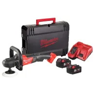 Milwaukee M18 FAP180-502X FUEL™ – polerka akumulatorowa 18V + 2×5,0 Ah + ładowarka w walizce | SanPro.Net