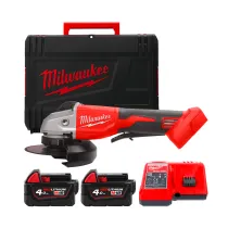 Milwaukee M18 BLSAG125XPD-402X – Bezszczotkowa szlifierka kątowa 125 mm 18V | SanPro.Net