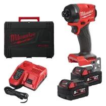 Milwaukee M18 FID3-502X FUEL™ – zakrętarka 226 Nm 18V w walizce + 2×5,0Ah + ładowarka (4933479865)