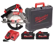 Milwaukee M18 FCSDC165-552C FUEL™ – Pilarka tarczowa 165 mm 18V z 2×5,5 Ah i ładowarką 4933499997 | SanPro.Net