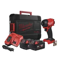 Milwaukee M18 FIDRQ-502X FUEL™ SURGE™ ¼″ Hex hydrauliczna zakrętarka udarowa 18V 113Nm z 2x5,0Ah i ładowarką | 4933498912