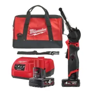 Milwaukee M12 FBFL13-402B FUEL™ – pilnik taśmowy 13 mm 12V 2x4,0Ah + ładowarka w torbie | SanPro.Net