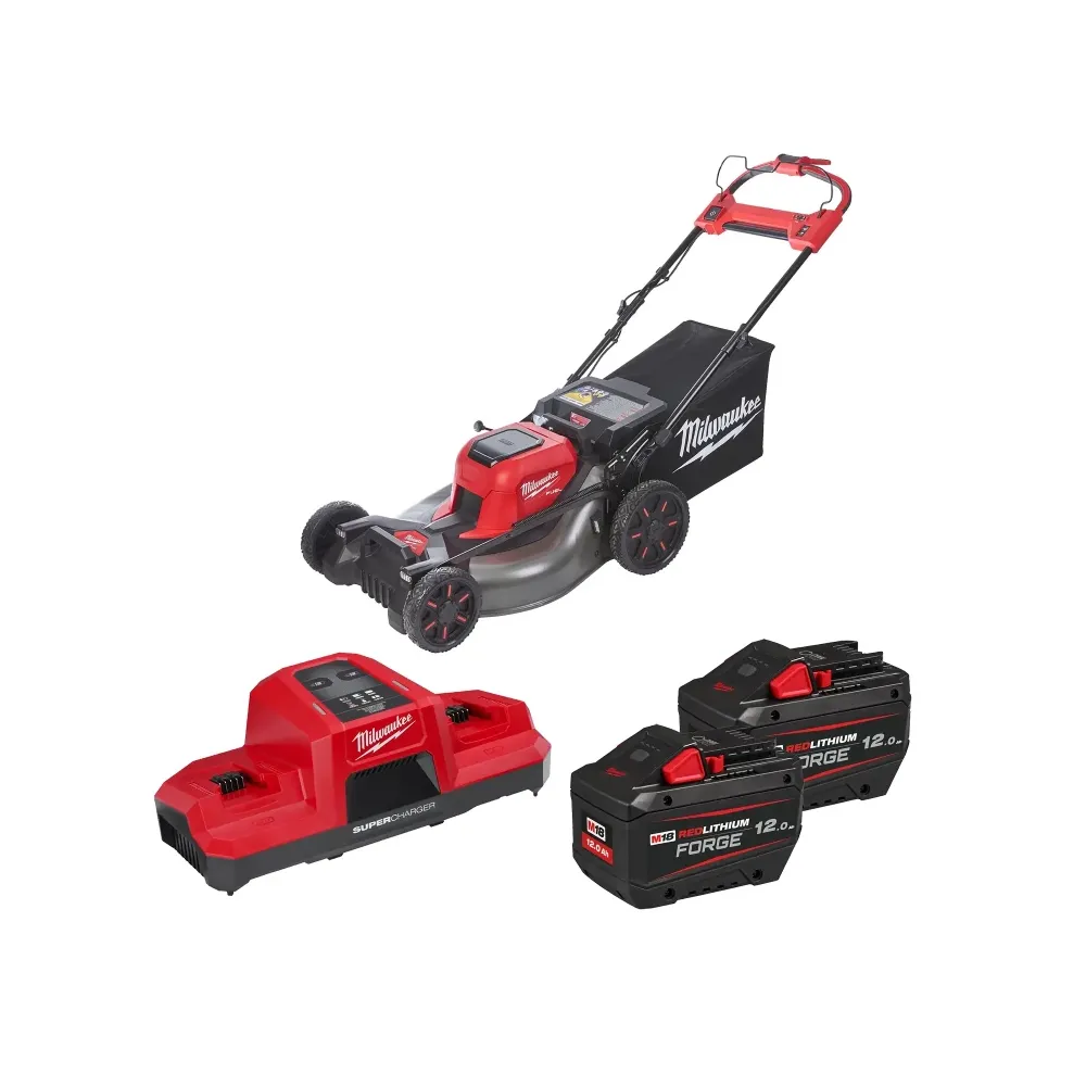 Kosiarka Milwaukee M18 F2LM53-122 | 2x12.0Ah + Ładowarka | Sanpro.net
