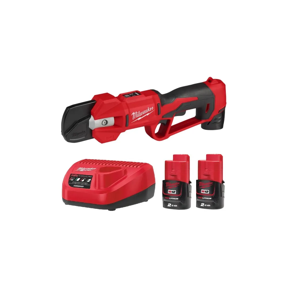 Milwaukee M12 BLPRS-202 Sekator 12V + 2×2,0Ah | SanPro.Net