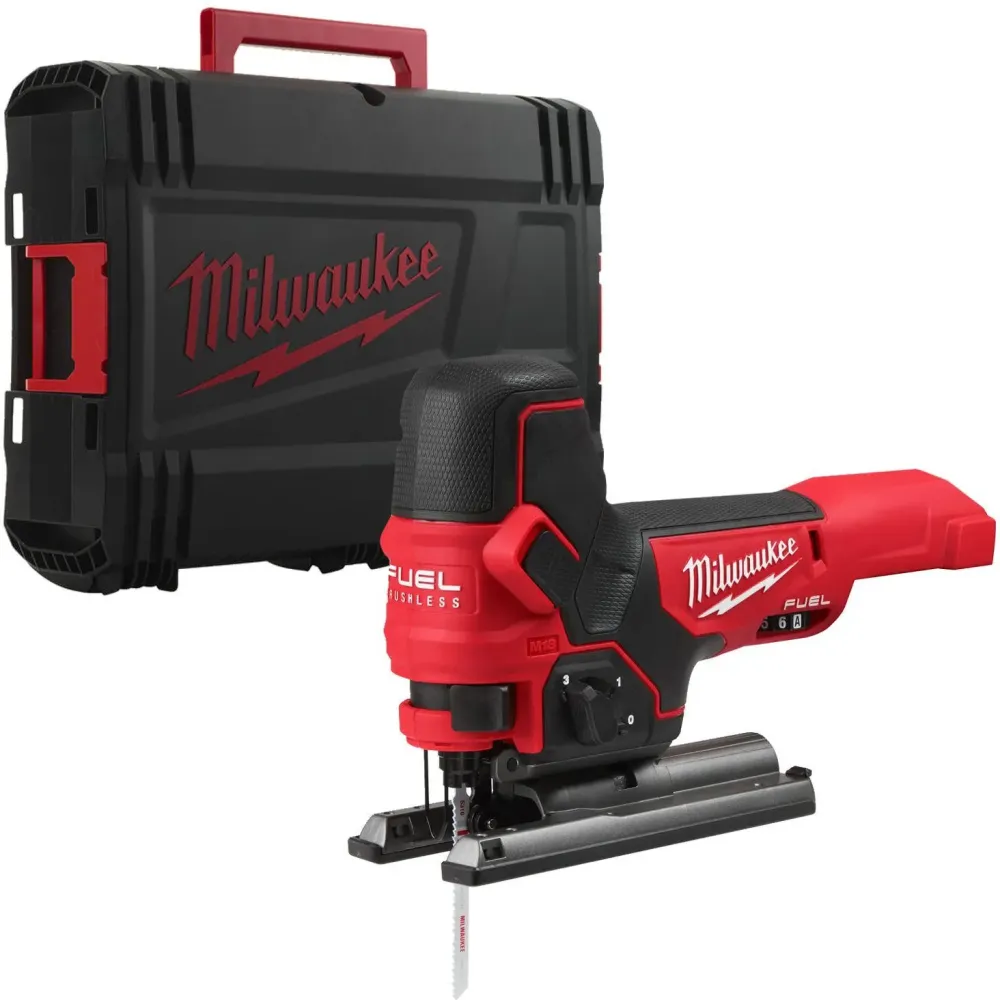 Milwaukee M18 FBJS-0X FUEL™ - Wyrzynarka z Rękojeścią T 125mm z Regulacją Prędkości i ONE-KEY™ - Sanpro.net
