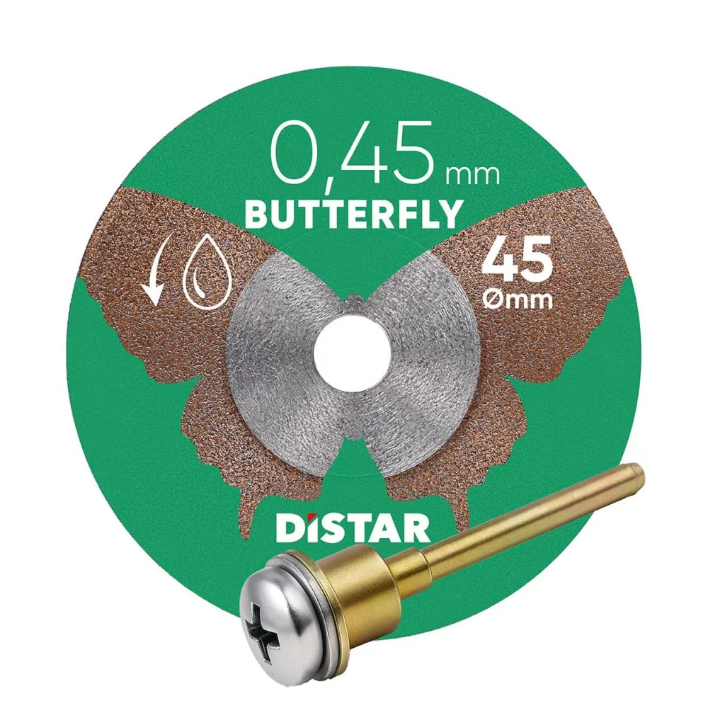 Distar Butterfly 45x0,45x5,8H/3,2-3,0F - tarcza diamentowa do gresu