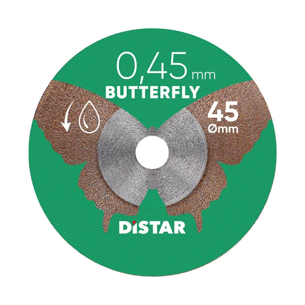 Distar Butterfly 45x0,45x5,8H - tarcza diamentowa do gresu
