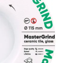 Distar MasterGRIND 115x22,23 - tarcza diamentowa do gresu i ceramiki
