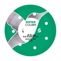 Distar Colibri 76x10H - tarcza diamentowa do precyzyjnego cięcia