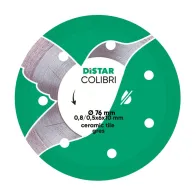 Distar Colibri 76x10H - tarcza diamentowa do precyzyjnego cięcia