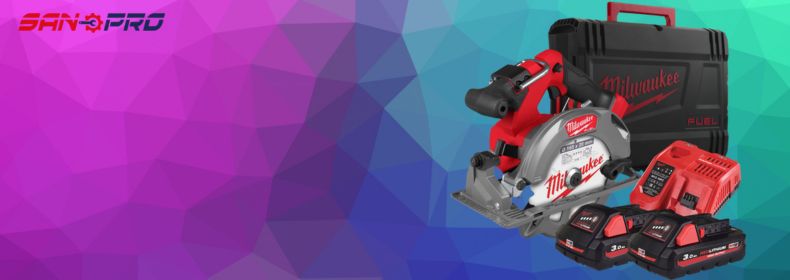 Milwaukee M18 FCS552-302X akumulatorowa pilarka tarczowa w walizce + 2x3,0ah + ładowarka 4933493589