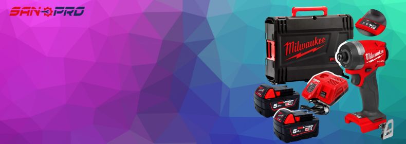 Milwaukee M18 FID3-502X zakrętarka akumulatorowa 18V w walizce + 2x5,0ah + ładowarka 4933479865